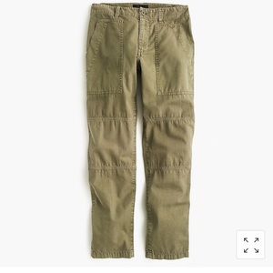 Cotton forest green pants